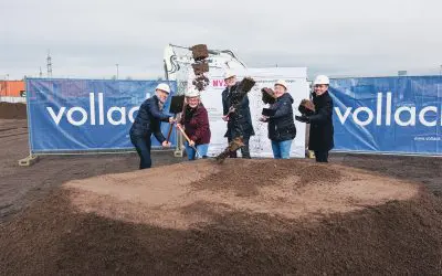 Der Spatenstich als symbolisches Zeichen zum Neubaubeginn war ein voller Erfolg!