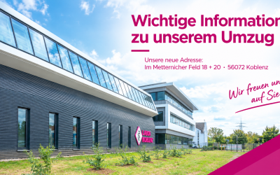 Wichtige Information zu unserem Umzug