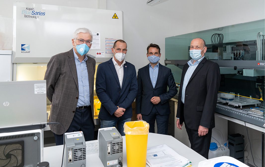 MVZ Labor Koblenz empfängt Oberbürgermeister David Langner
